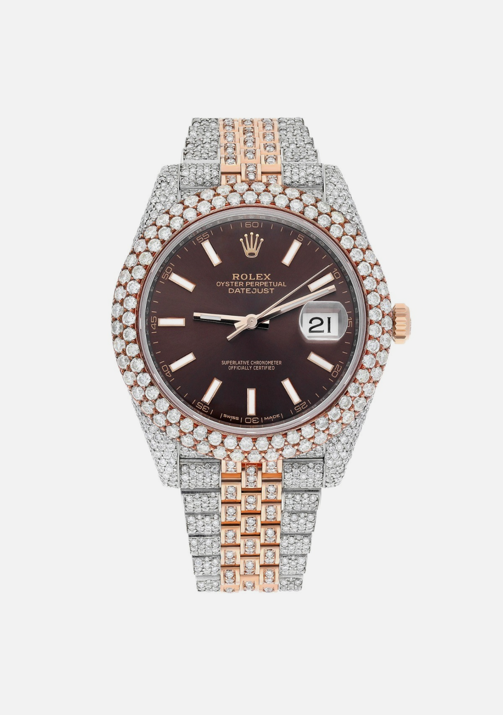 Rolex Datejust 41mm 126331 Iced Out