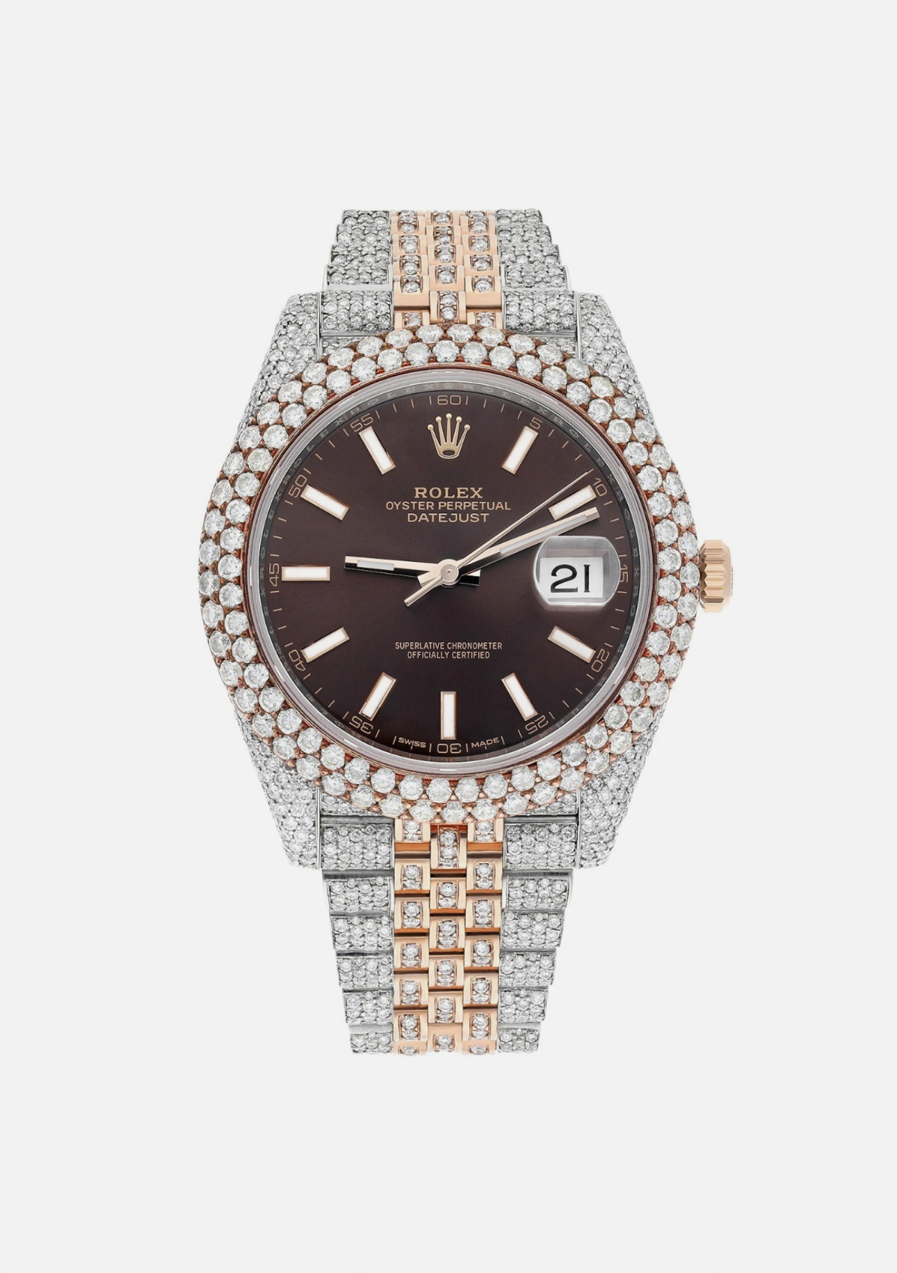 Rolex Datejust 41mm 126331 Iced Out
