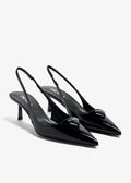 Prada Patent leather slingback pumps