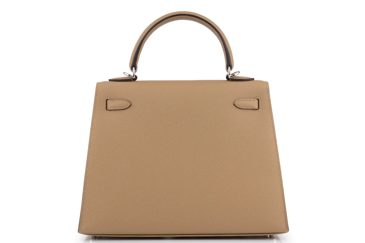Hermès Kelly 25 Epsom Poussier