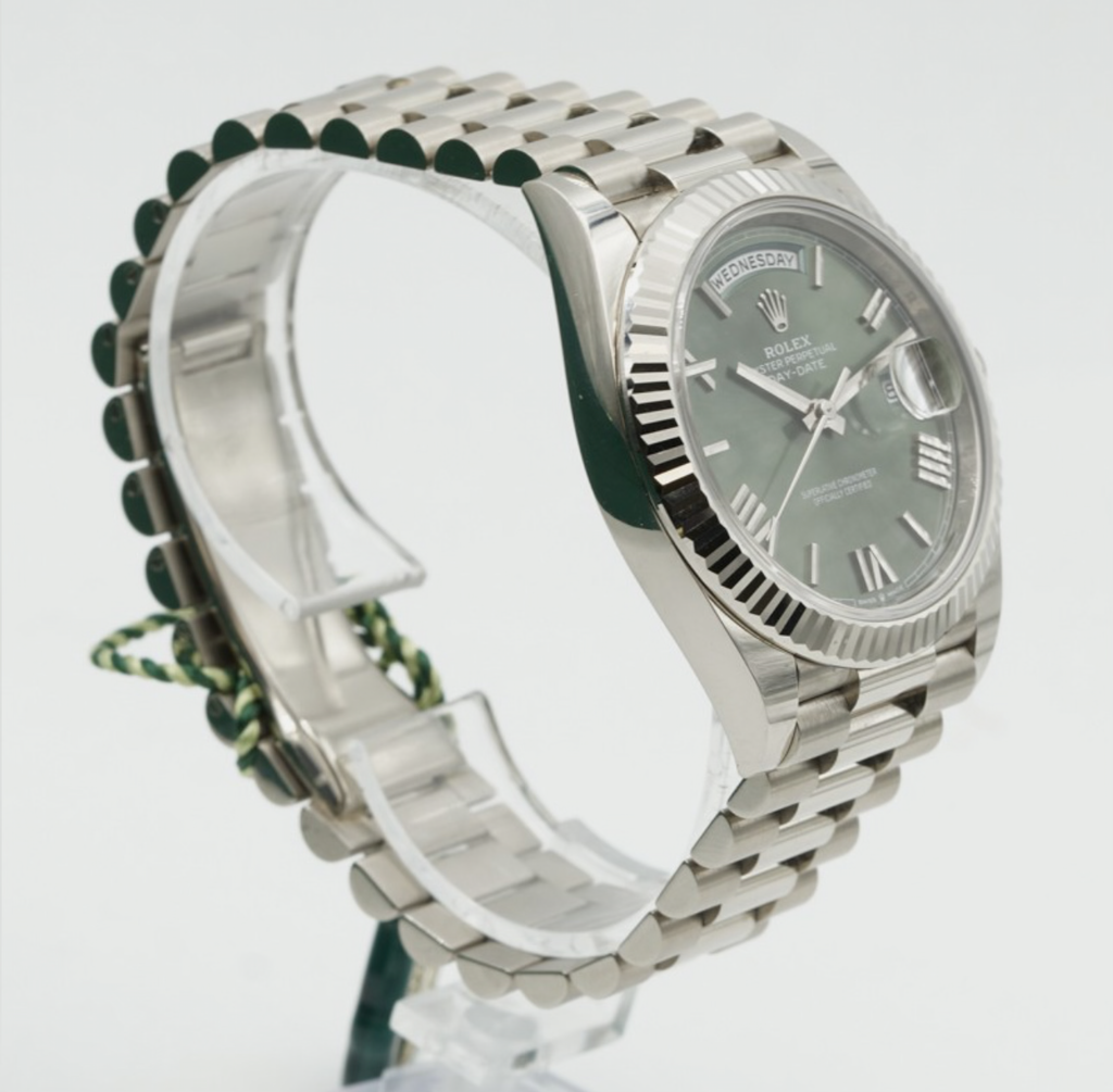 Rolex Day-Date 40 228239 ORGP Olive Green Roman Dial