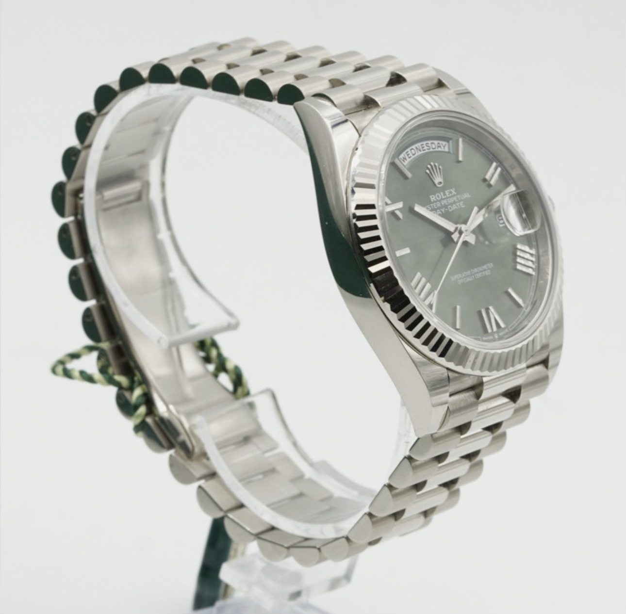 Rolex Day-Date 40 228239 ORGP Olive Green Roman Dial