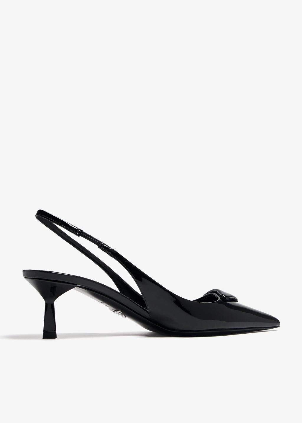 Prada Patent leather slingback pumps