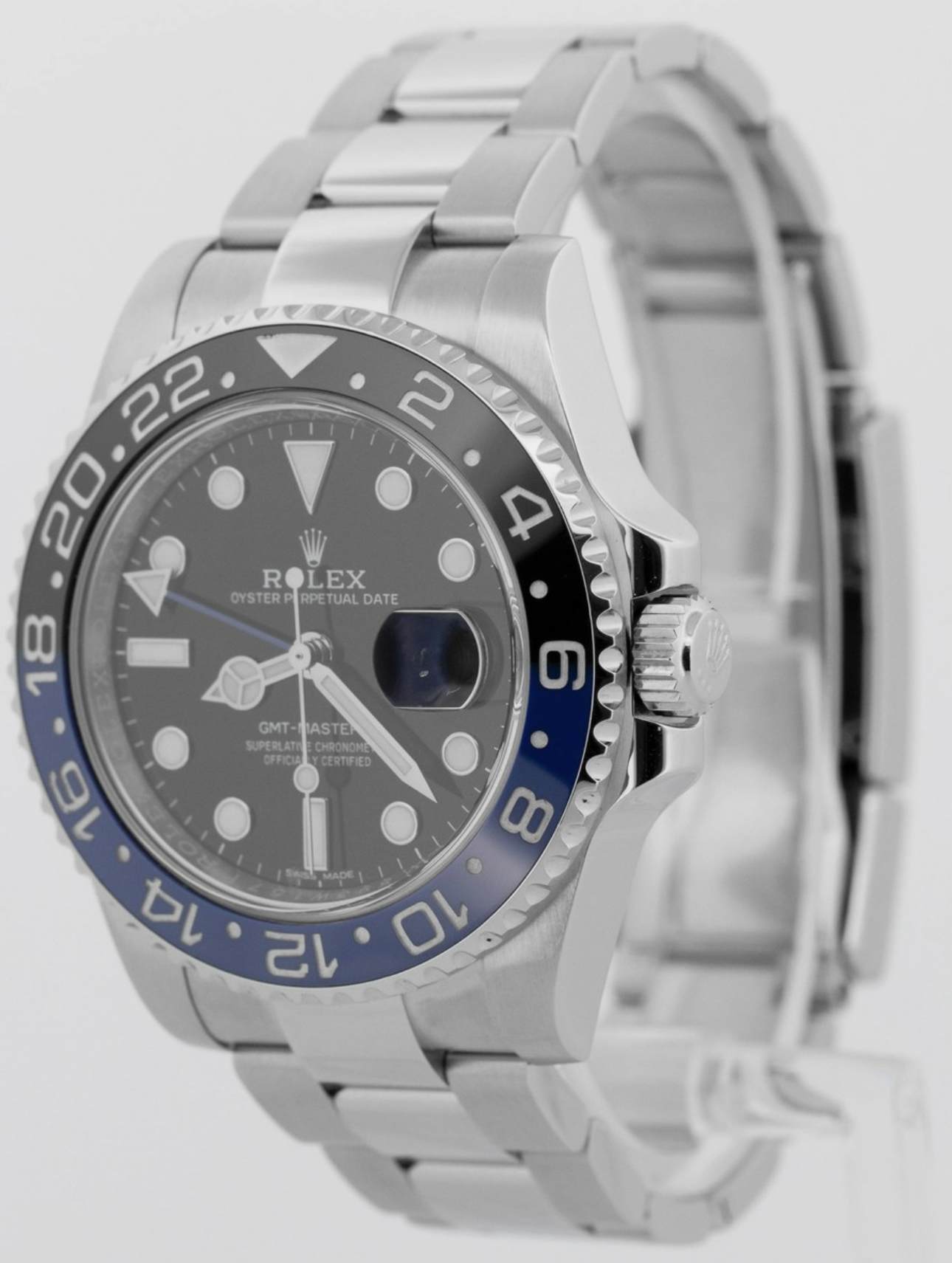 Rolex GMT-Master II Batman BLACK Stainless Steel 40mm 116710 BLNR