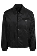 Prada Logo Plaque Blouson Jacket