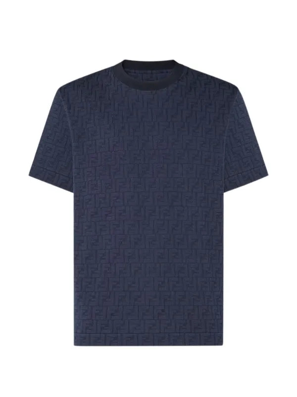 Fendi FF logo-jacquard T-shirt