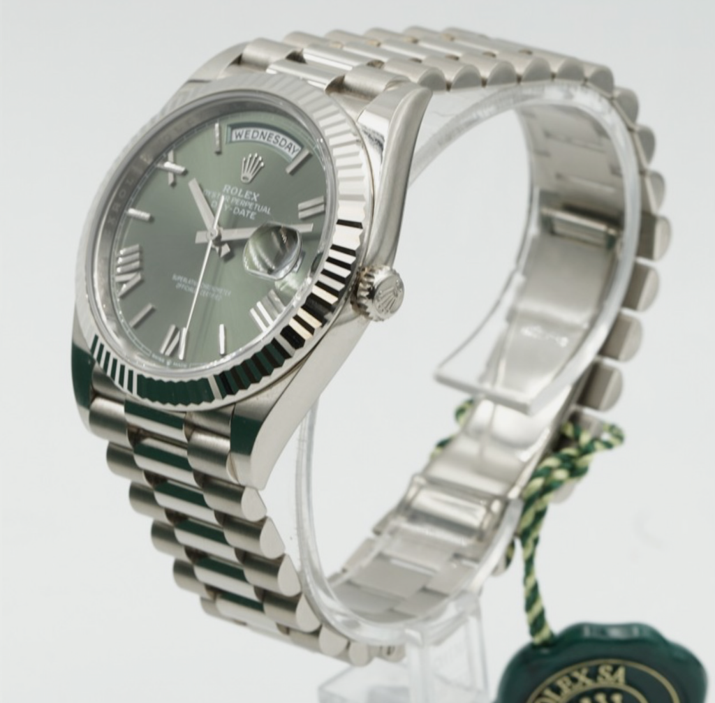 Rolex Day-Date 40 228239 ORGP Olive Green Roman Dial