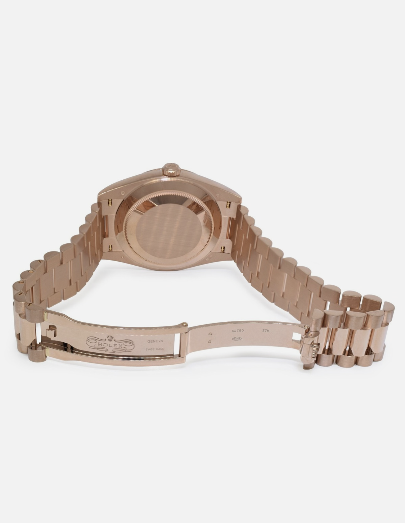 ROLEX DAY-DATE SLATE OMBRE ROSE GOLD 228235 40MM