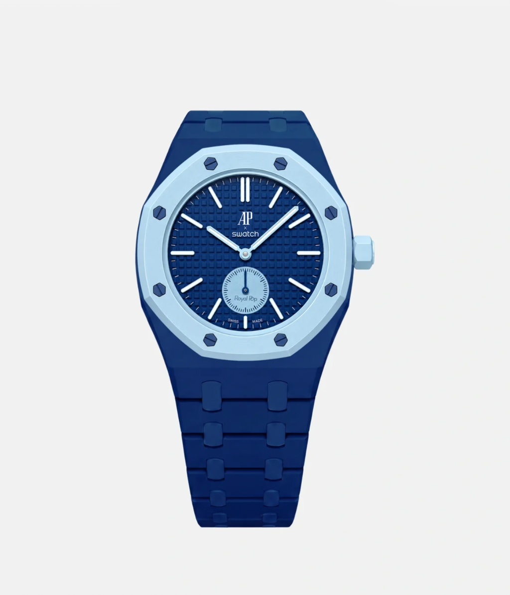 Swatch x AP Royal Pop Watch With Bracelet