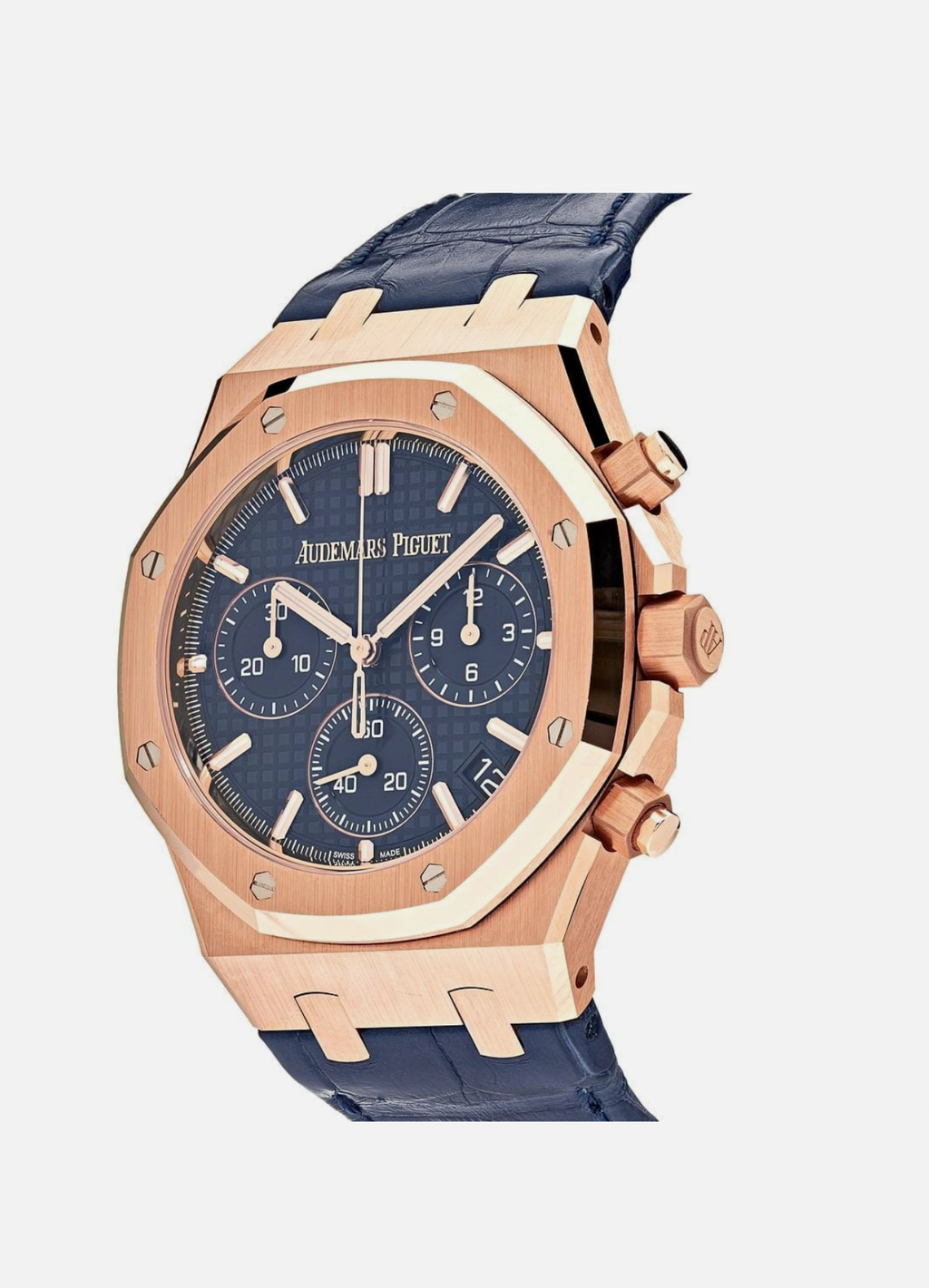 Audemars Piguet Royal Oak Blue Men's Watch - 26240OR