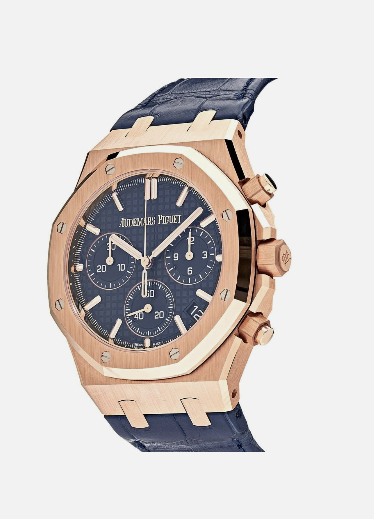 Audemars Piguet Royal Oak Blue Men's Watch - 26240OR