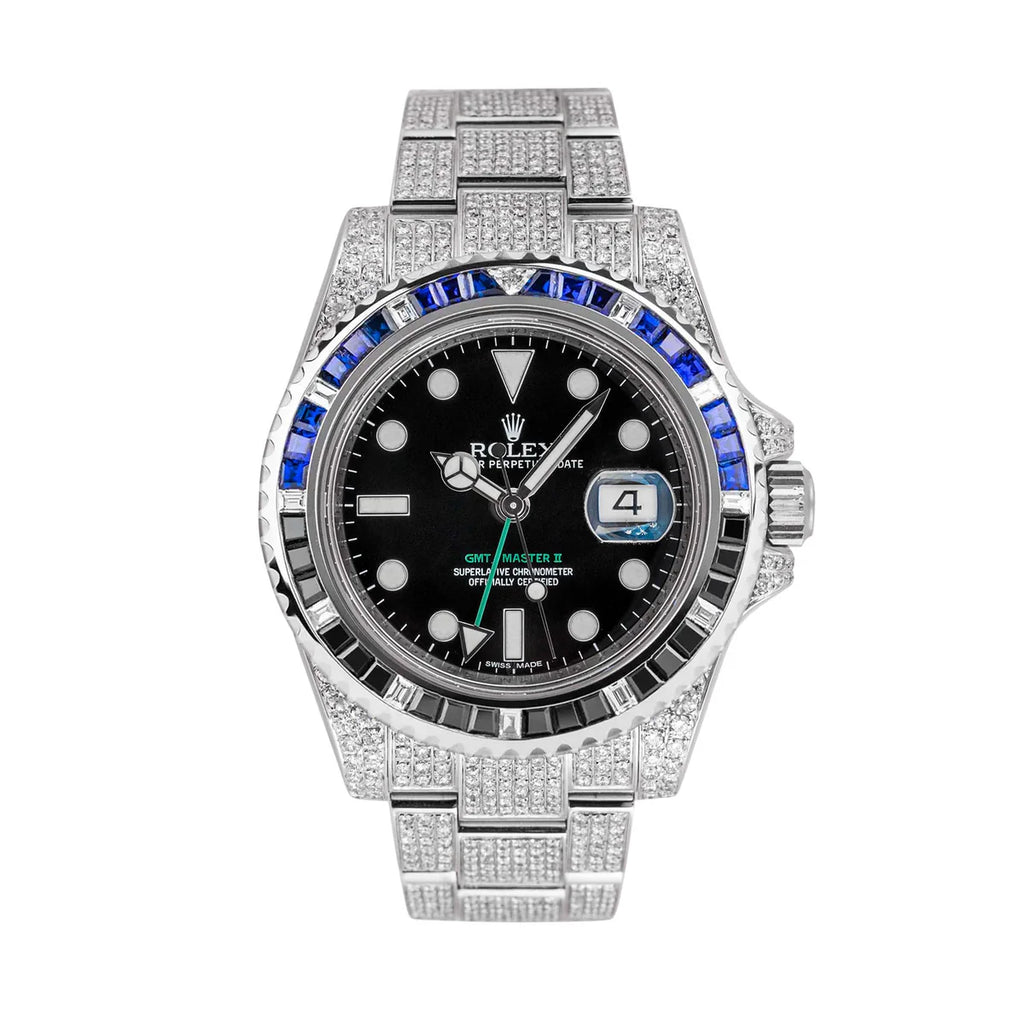 Rolex GMT-Master II 116710LN Diamond Set