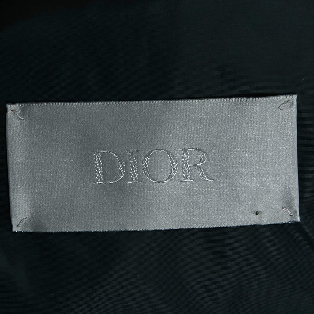 Dior Homme Blue Oblique Jacquard Puffer