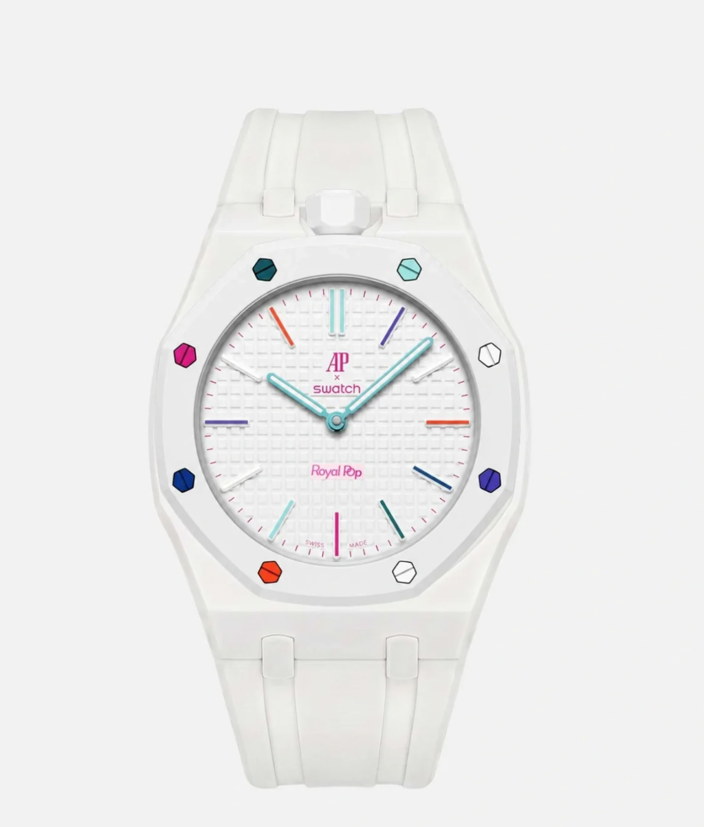 Swatch x AP Royal Pop Watch With Bracelet.