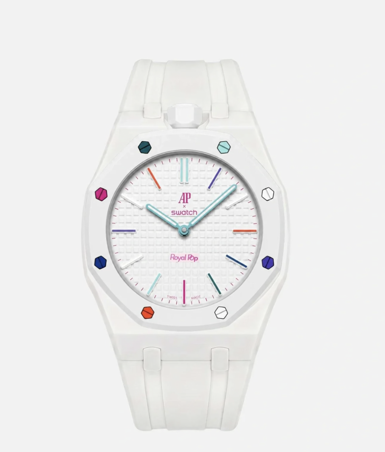 Swatch x AP Royal Pop Watch With Bracelet.