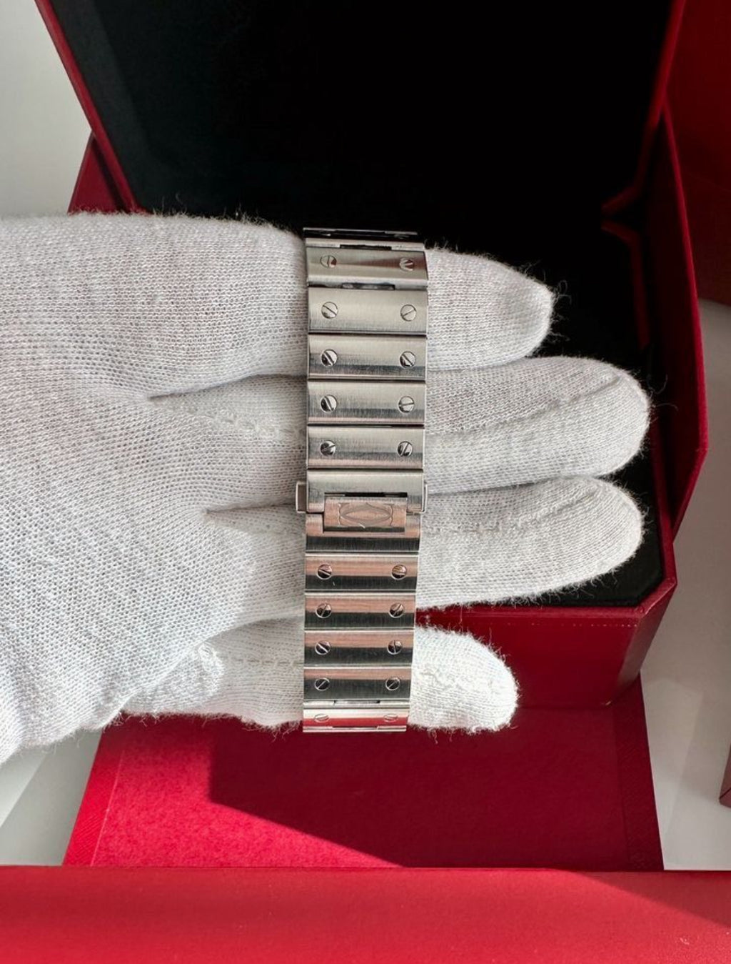 Cartier Santos Tiffany Blue Dial