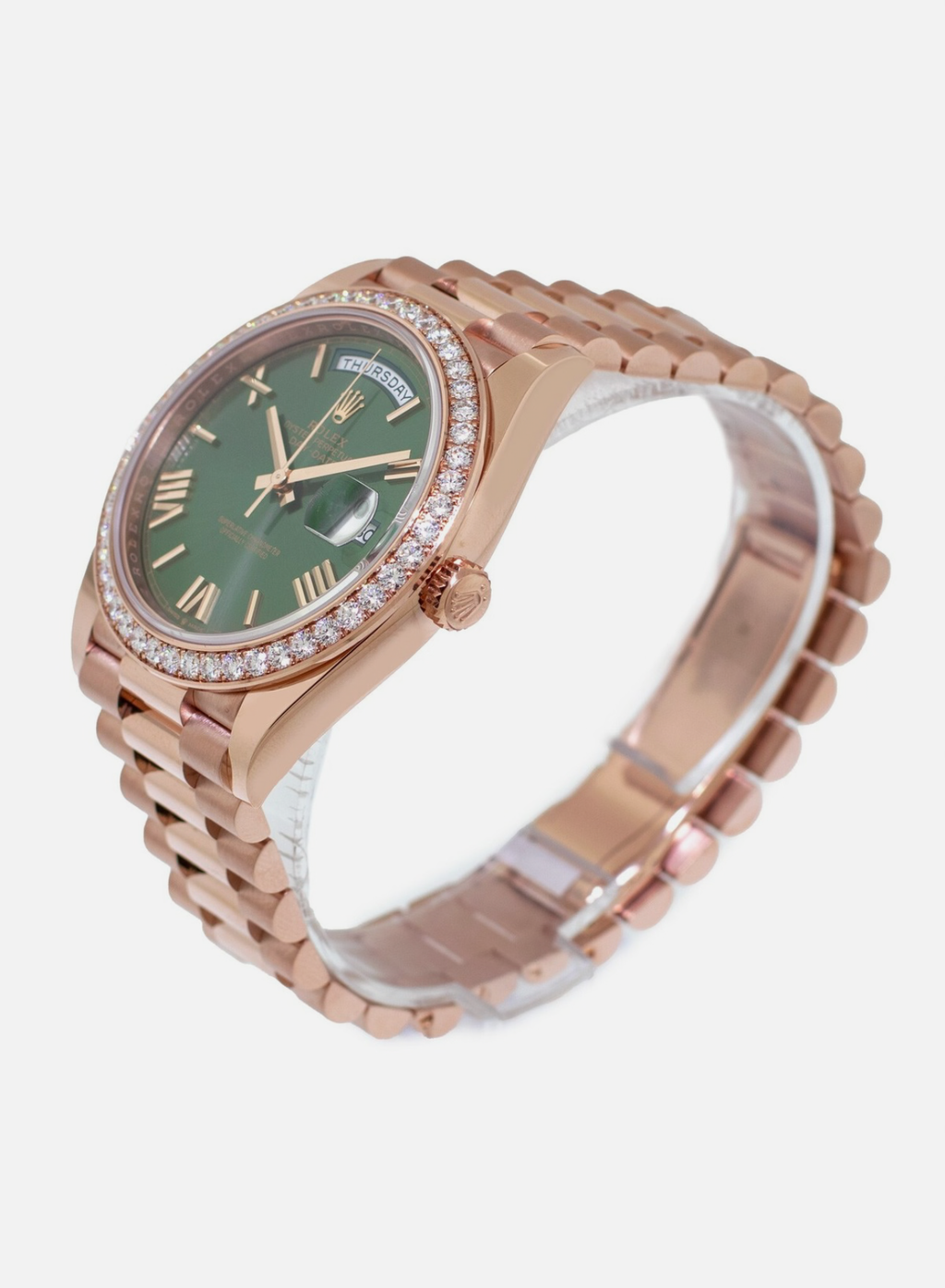 Rolex Day-Date 40mm Diamond Bezel 228345