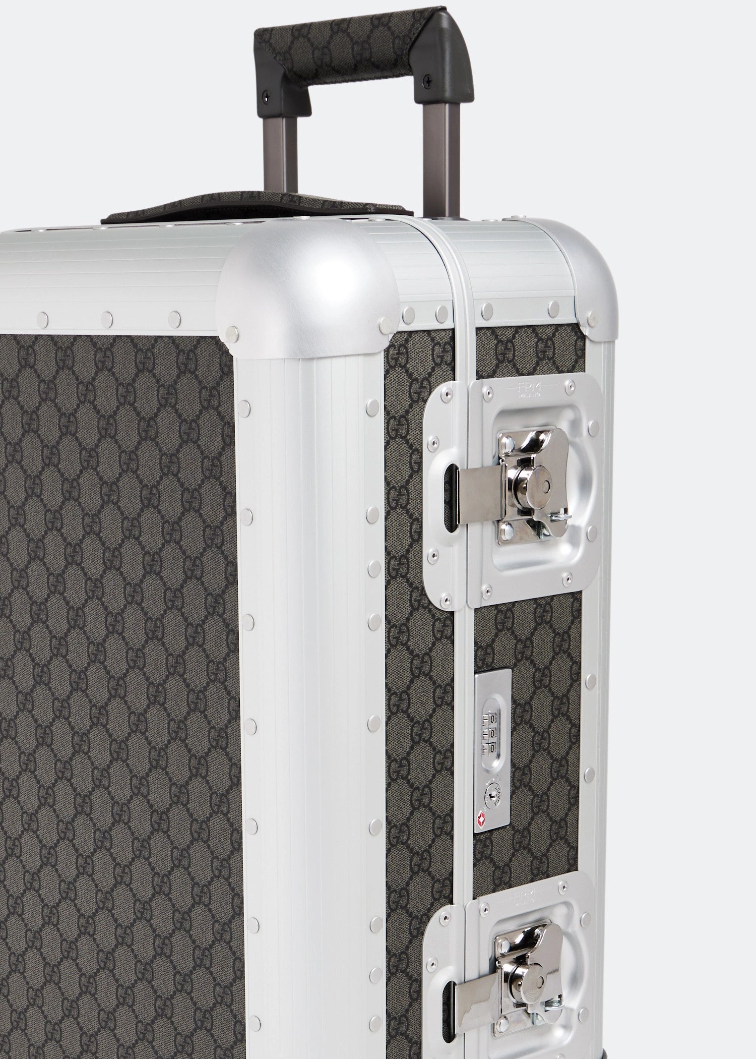 Gucci Aluminum GG cabin trolley