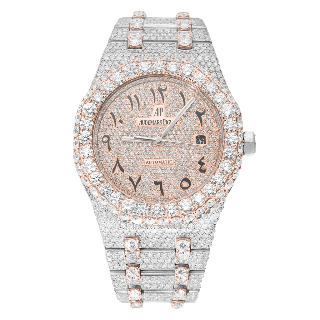 Iced Out Audemars Piguet Arabic Dial