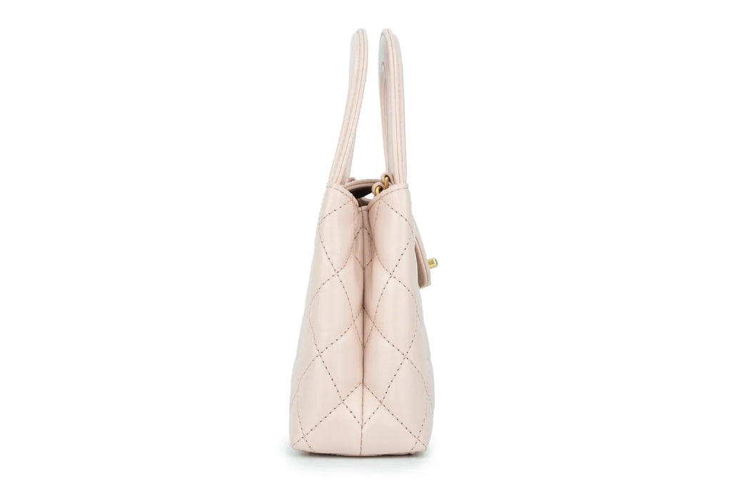 Chanel Kelly Small Shopping Bag Calfskin Light Pink
