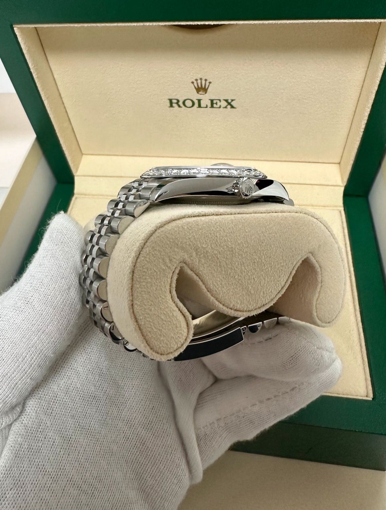 Rolex Datejust Iced Bezel