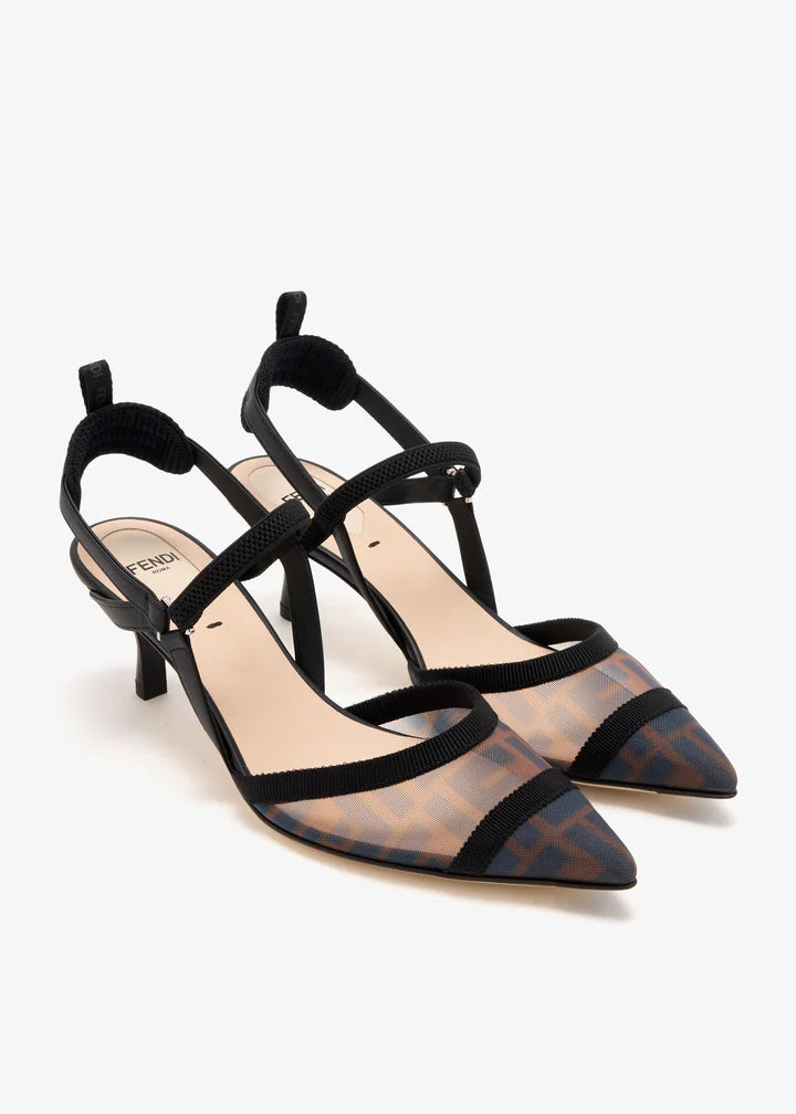 Fendi Colibrì Lite slingback pumps